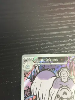 Pokemon TCG Houndstone 145/132 Me01: Mega Evolution Holo Nintendo 2025 NM - Image 3