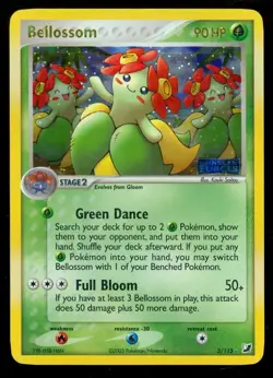 Pokemon BELLOSSOM 3/115 Unseen Forces - RARE Rev Holo - NEAR MINT - Image 1