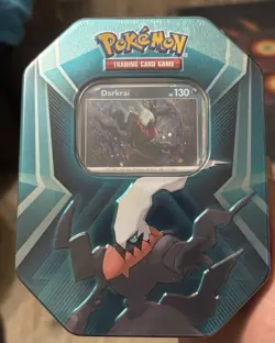 Darkrai Triple Whammy Collectors Tin - Pokemon TCG - Factory Sealed - Image 1