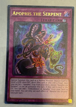 YUGIOH- Apophis the Serpent - MZTM-EN010 - Ultra Rare - 1st Edition - Image 1