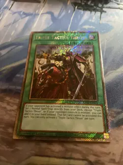Triple Tactics Thrust - RA03-EN072 - Platinum Rare - 1st Edition - Yugioh - NM - Image 3