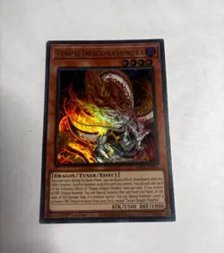 Yugioh! Tenpai Dragon Chundra MP25-EN184 Ultra Rare 1st Edition Near Mint - Image 1