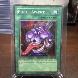 Pot Of Avarice EEN-EN037 Ultimate Rare Unlimited yugioh MINT!! - Image 1