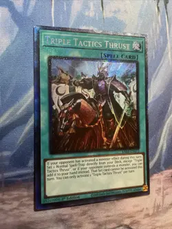 Triple Tactics Thrust - RA03-EN072 - Collector Rare - 1st Edition - Yugioh - NM - Image 3