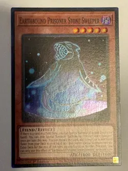 YUGIOH- Earthbound Prisoner Stone Sweeper - MZMI-EN028 - Super Rare - 1st Ed - Image 1