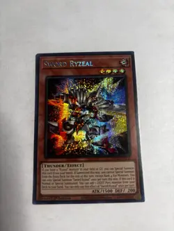 YuGiOh! - Sword Ryzeal MP25-EN118 Prismatic Secret Rare 1st Edition Near Mint - Image 1