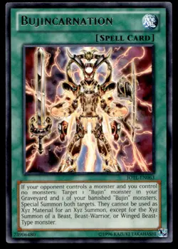 Bujincarnation Judgment of the Light JOTL-EN063 MP YuGiOh TCG | Buy 10 Get 10 Fr - Image 1