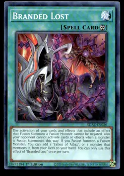 Branded Lost Structure Deck: Albaz Strike SDAZ-EN020 MP YuGiOh TCG | Buy 10 Get - Image 1