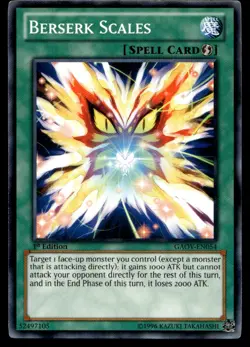 Berserk Scales Galactic Overlord GAOV-EN054 MP YuGiOh TCG | Buy 10 Get 10 Free - Image 1