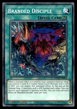 Branded Disciple Battle of Chaos BACH-EN053 MP YuGiOh TCG | Buy 10 Get 10 Free - Image 1