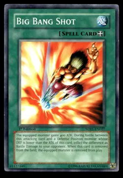 Big Bang Shot Structure Deck: Rise of the Dragon Lords SDRL-EN027 MP YuGiOh TCG - Image 1