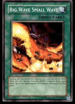 Big Wave Small Wave Soul of the Duelist SOD-EN046 MP YuGiOh TCG | Buy 10 Get 10 - Image 1