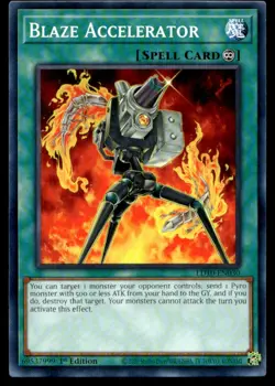 Blaze Accelerator Legendary Duelists: Soulburning Volcano LD10-EN030 MP YuGiOh T - Image 1