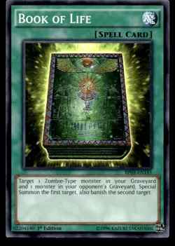 Book of Life Battle Pack 3: Monster League BP03-EN145 MP YuGiOh TCG | Buy 10 Get - Image 1
