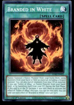 Branded in White Structure Deck: Albaz Strike SDAZ-EN022 MP YuGiOh TCG | Buy 10 - Image 1