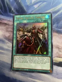 Triple Tactics Thrust - RA03-EN072 - Ultra Rare - 1st Edition - Yugioh - NM - Image 1