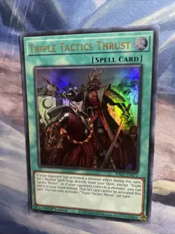 Triple Tactics Thrust - RA03-EN072 - Ultra Rare - 1st Edition - Yugioh - NM - Image 3