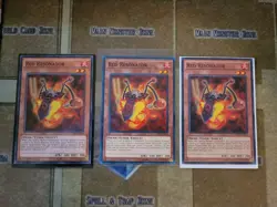 YUGIOH 3X RED RESONATOR COMMON 1ST ED NM (HSRD,SDSB) - Image 1