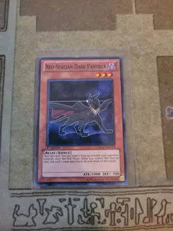 YUGIOH NEO-SPACIAN DARK PANTHER LCGX-EN019 COMMON 1ST ED VLP - Image 1