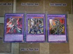 YUGIOH DARK PALADIN COMMON 1ST ED NM + 2X ALT ART (LEDD,MILI,SDMY) - Image 1