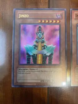 Yugioh Retro Pack 2 Lot Jinzo RP02-EN001 & Insect Queen RP02-EN088 NM/M - Image 2