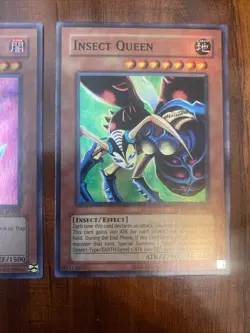 Yugioh Retro Pack 2 Lot Jinzo RP02-EN001 & Insect Queen RP02-EN088 NM/M - Image 3