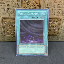 Yugioh Veil of Darkness GLAS-EN088 1st Edition Secret Rare NM - Image 1