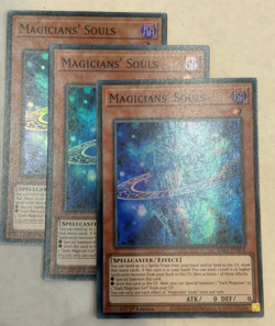 YUGIOH-3x- Magicians' Souls - RA02-EN014 - Super Rare - (PLAYSET) - Image 1
