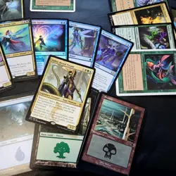 Complete Commander Magic Deck EDH 100 Cards - FAERIES B/U/G Fairy Fey Tribal Fun - Image 2