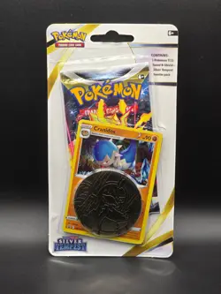 Pokemon TCG Silver Tempest Blister Pack! Factory Sealed! Promo Card +Coin! - Image 1