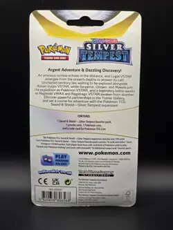 Pokemon TCG Silver Tempest Blister Pack! Factory Sealed! Promo Card +Coin! - Image 2