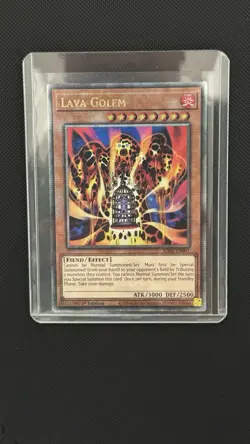 Yu-Gi-Oh Lava Golem Quarter Century Rare Card RA01-EN001 - Image 1