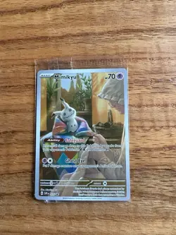 Mimikyu SVP 075 Pokemon Scarlet & Violet Black Star Promo Holo Card NM SEALED - Image 1