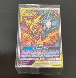Pokemon Card Moltres Zapdos Articuno GX SM210 SM Black Star Promos ENG SEALED - Image 1