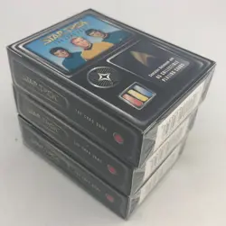 (3)x Star Trek 1996 Fleer Skybox TV Movie Starer Deck CCG Collector Card Games - Image 2