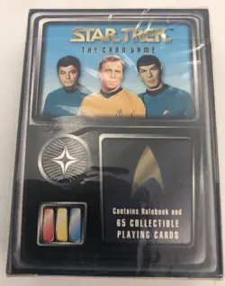 (3)x Star Trek 1996 Fleer Skybox TV Movie Starer Deck CCG Collector Card Games - Image 3