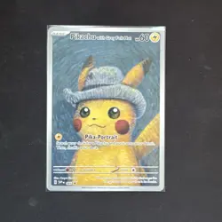 Pokemon TCG Pikachu with Grey Felt Hat 085 Sv: Scarlet & Violet Promo Card NEW - Image 1