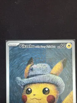 Pokemon TCG Pikachu with Grey Felt Hat 085 Sv: Scarlet & Violet Promo Card NEW - Image 3