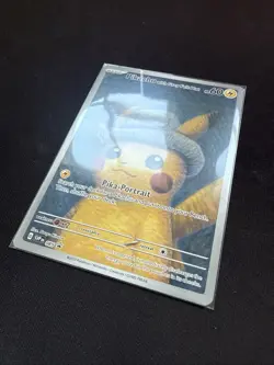 Pokemon TCG Pikachu with Grey Felt Hat 085 Sv: Scarlet & Violet Promo Card NEW - Image 4