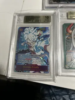 One Piece TCG Lot 7 BGS Slabs - Graded Card Collection - Beckett Certified OP - Image 2
