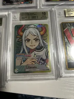 One Piece TCG Lot 7 BGS Slabs - Graded Card Collection - Beckett Certified OP - Image 3