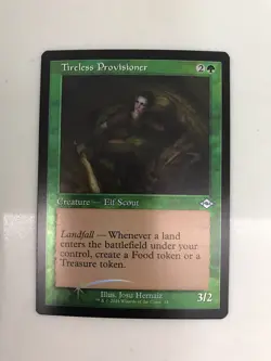 Tireless Provisioner Foil Retro Frame MTG Magic Gathering Card NM Near Mint MH3 - Image 1