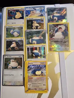 Snorlax Pokemon Card Lot - Image 1