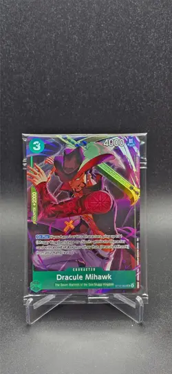 Dracule Mihawk (Illustration Box Vol.4) ST12-003 One Piece Promotion Cards Foil - Image 1