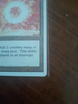 Sol Ring - Revised - Magic MTG - LP 1994 Rare Card - Image 4