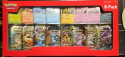 Pokemon TCG Prismatic Evolutions Costco 8 Mini-Tin Bundle w/ Promo Cards NEW - Image 2