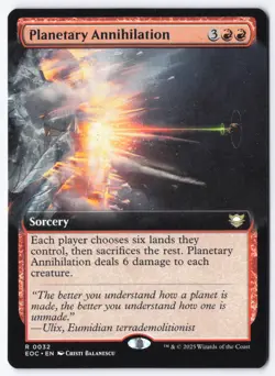 Planetary Annihilation (Extended Art) R Commander: Edge of Eternities 32 NM - Image 1