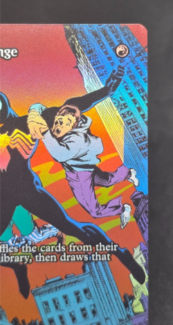 Magic The Gathering: Spider-Man Winds of Change Full Art Borderless Foil 0030 - Image 4