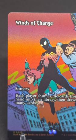 Magic The Gathering: Spider-Man Winds of Change Full Art Borderless Foil 0030 - Image 5
