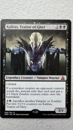 Kalitas, Traitor of Ghet Oath of the Gatewatch Legendary creature - Image 1